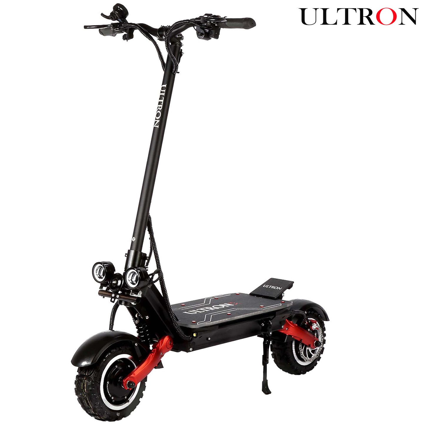 ULTRON X3 Pro Electric Scooters Dual Motors 6000W Up to 56 MPH 60V 45Ah LG Battery 60 Miles Range