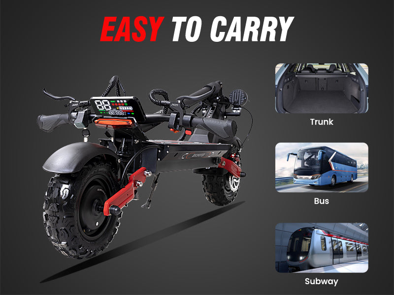 6000W 52-55MPH Second-hand Fast Electric Scooter