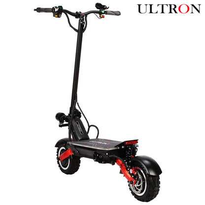 ULTRON X3 Pro Electric Scooters Dual Motors 6000W Up to 56 MPH 60V 45Ah LG Battery 60 Miles Range