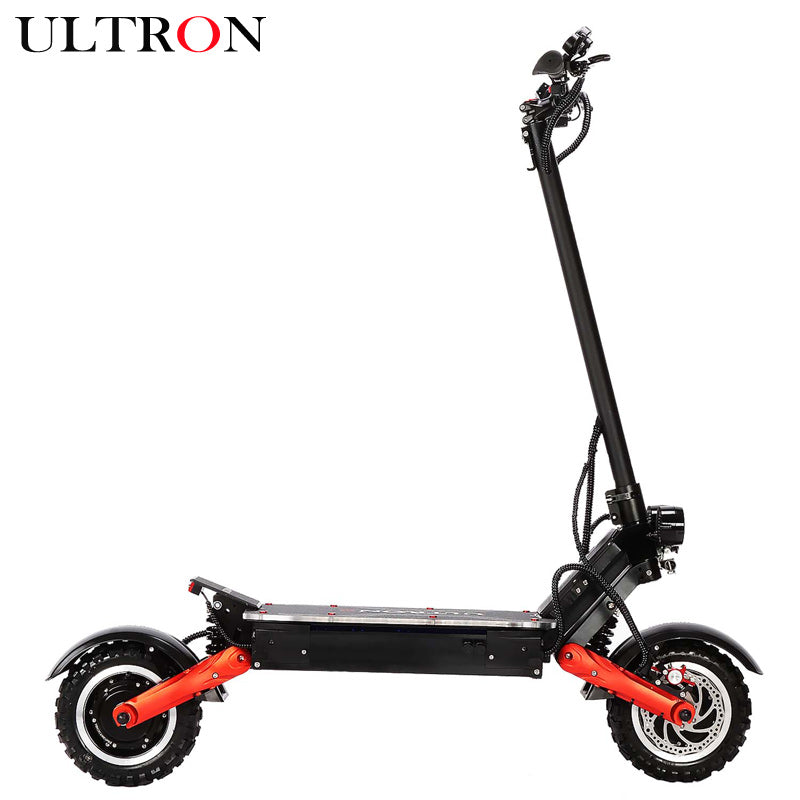 ULTRON X3 Pro Electric Scooters Dual Motors 6000W Up to 56 MPH 60V 45Ah LG Battery 60 Miles Range