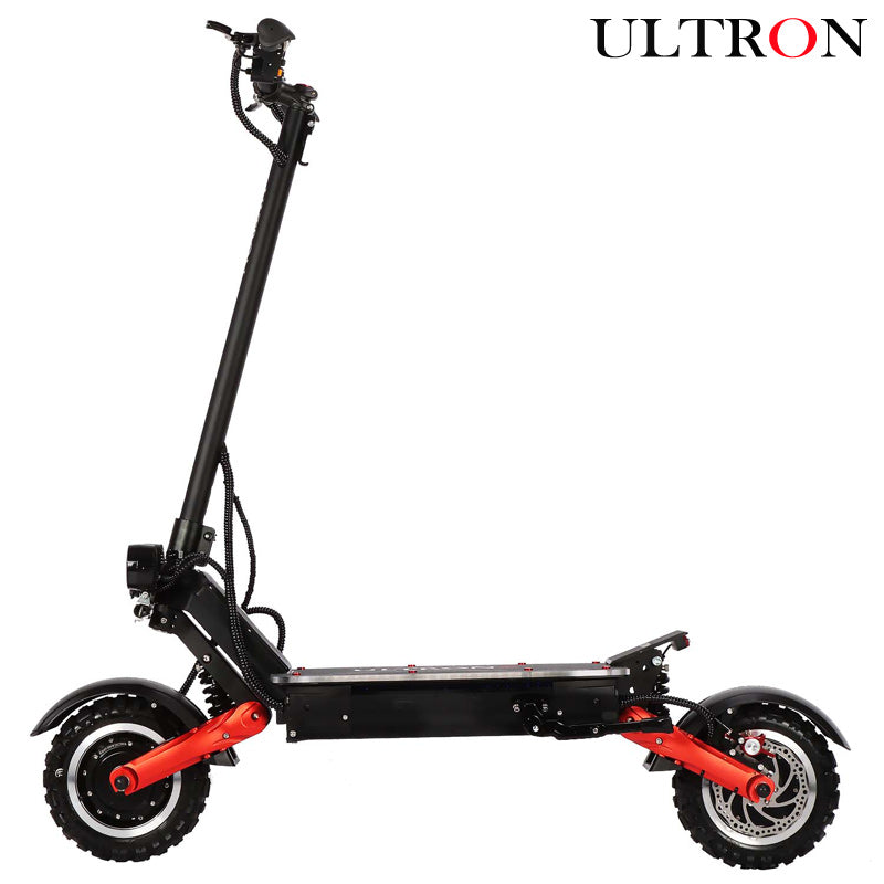 ULTRON X3 Pro Electric Scooters Dual Motors 6000W Up to 56 MPH 60V 45Ah LG Battery 60 Miles Range