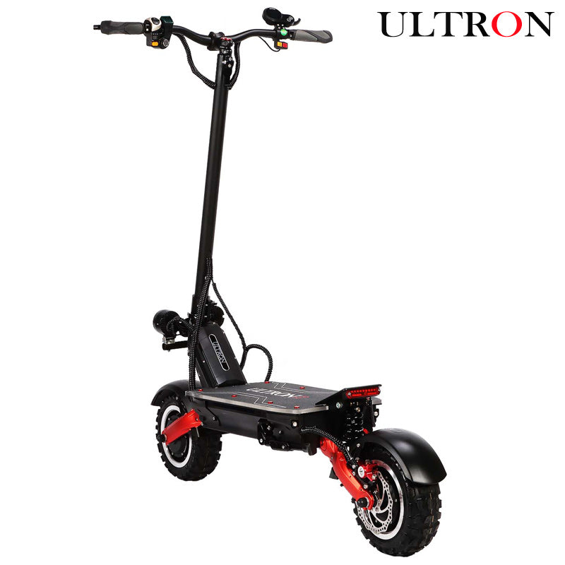 ULTRON X3 Pro Electric Scooters Dual Motors 6000W Up to 56 MPH 60V 45Ah LG Battery 60 Miles Range