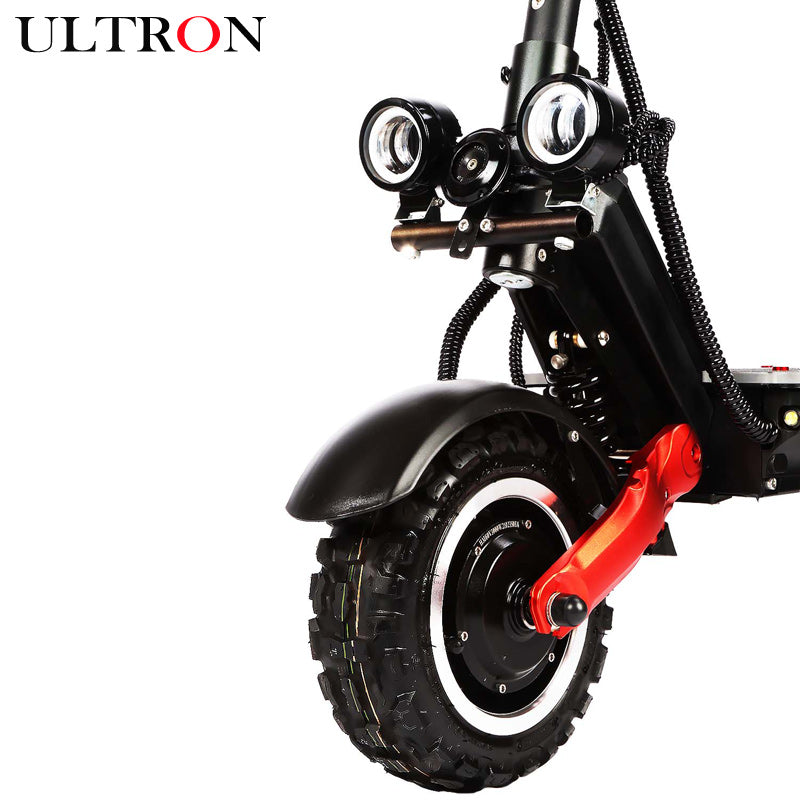 ULTRON X3 Pro Electric Scooters Dual Motors 6000W Up to 56 MPH 60V 45Ah LG Battery 60 Miles Range